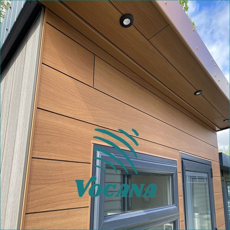 Fire-Rated WPC Exterior Cladding for Schools & Commercial Buildings factory
