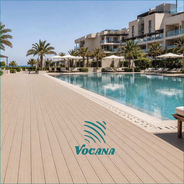 Poolside WPC Decking UAE|Hoteller og feriesteder|Vocana